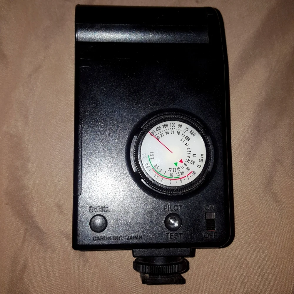 Canon AB-46 Automatic Electronic Hot Shoe Flash for Canon TX SLR Film Camera